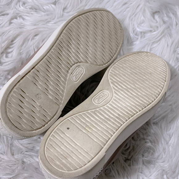 AGL Attilio Giust Leombruni pearl embellished sneakers supple leather size 36.5 - Picture 7 of 12